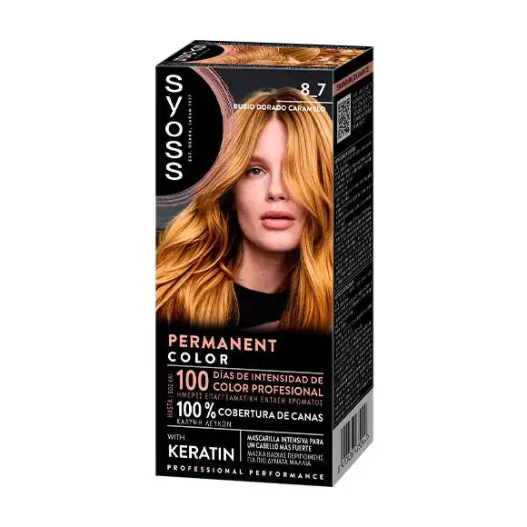 Tinte Color Permanent Rubio Dorado - Syoss - Comparador de precios