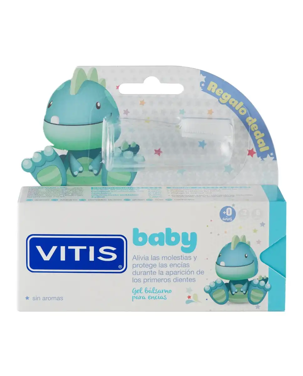 Vitis - Gel Bálsamo Para Encias + Dedal Baby - Vitis - Comparador de precios