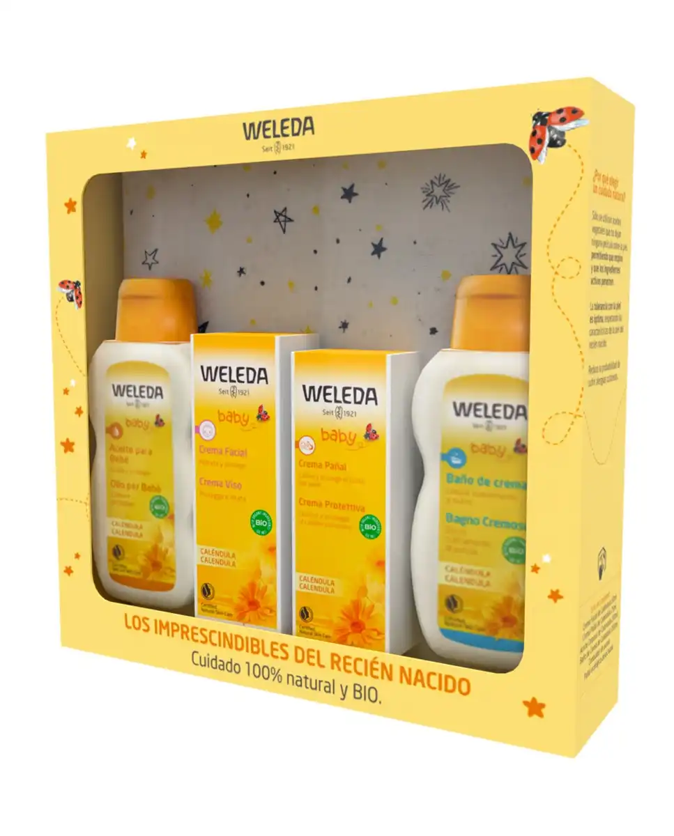 Weleda - Set Regalo Bienvenido Bebé Caléndula - Weleda - Comparador de precios