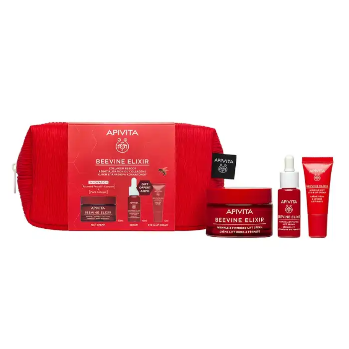 Set Beevine Elixir Rutina Antiarrugas y Reafirmante Intenso 50 ml - Apivita - Comparador de precios