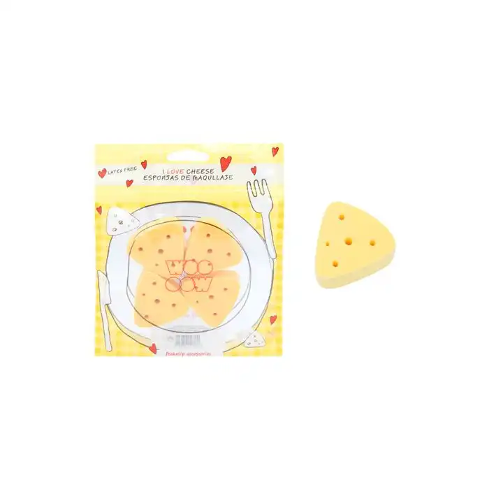 I Love Cheese Esponjas de Maquillaje 3 gr - Woo oow - Comparador de precios