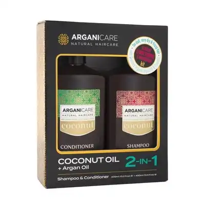 Arganicare  Arganicare Duo Champu y Suavizante Coco, 800 ml - Arganicare - Comparador de precios