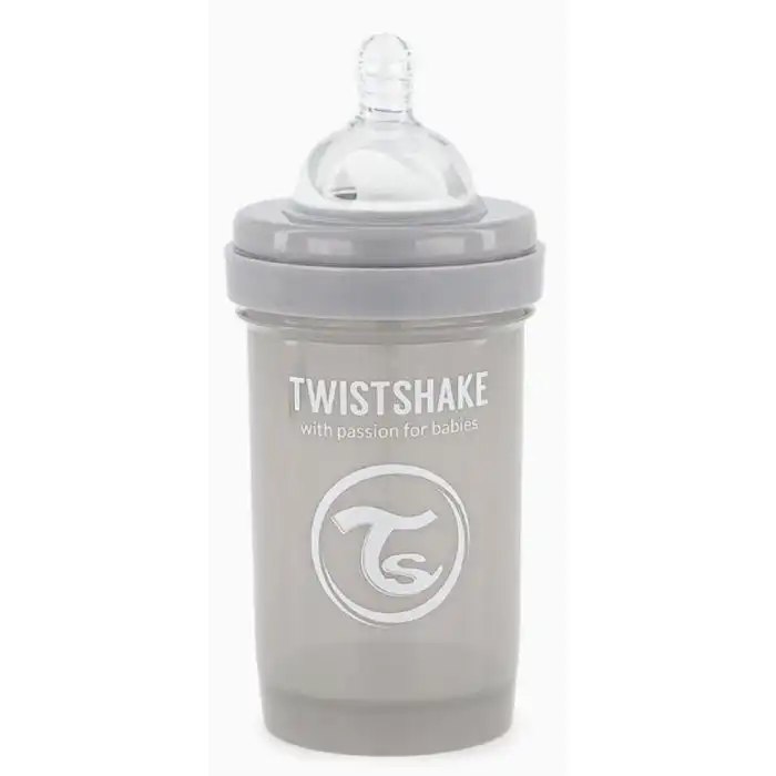 Biberón Anticólico Gris 180 ml - Twistshake - Comparador de precios