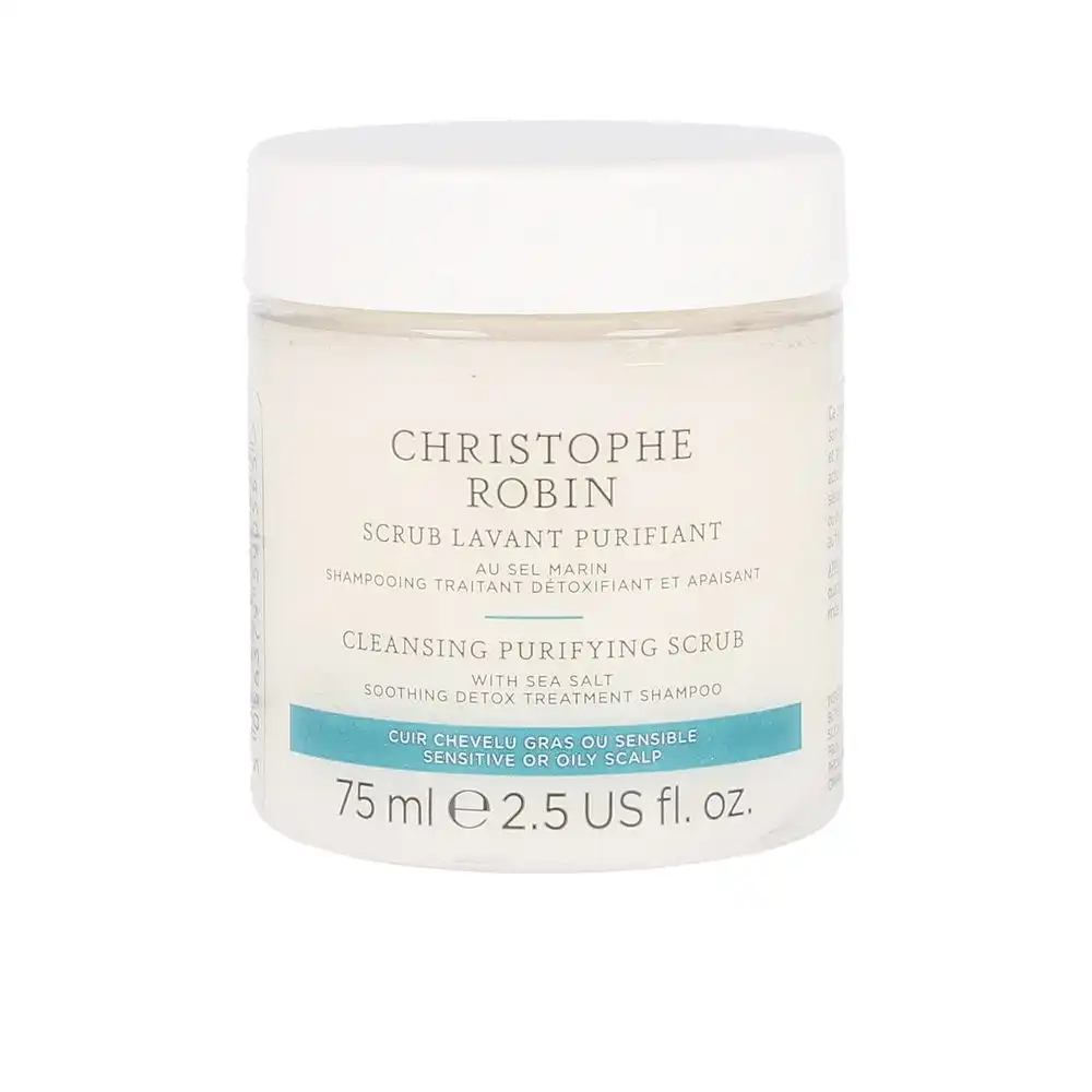 Cleansing purifying scrub with sea salt 75 ml - Christophe Robin - Comparador de precios