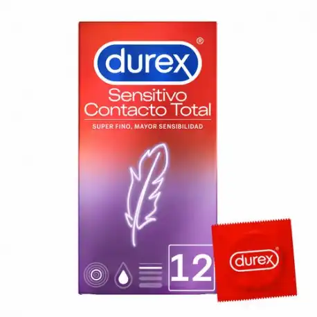 Durex Sensitivo Contacto Total 12 unidades - Durex - Comparador de precios