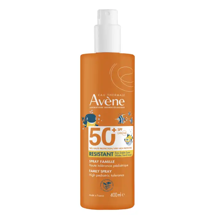 Eau Thermale Spray Familia SPF50+ 400 ml - Avène - Comparador de precios
