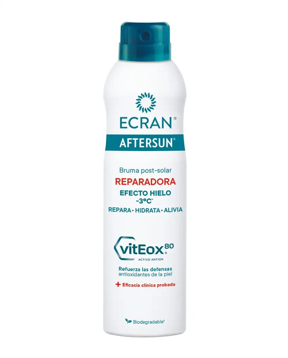 Ecran Sun - Aftersun Spray Reparador Efecto Hielo Con Viteox Ecran - Ecran Sun - Comparador de precios