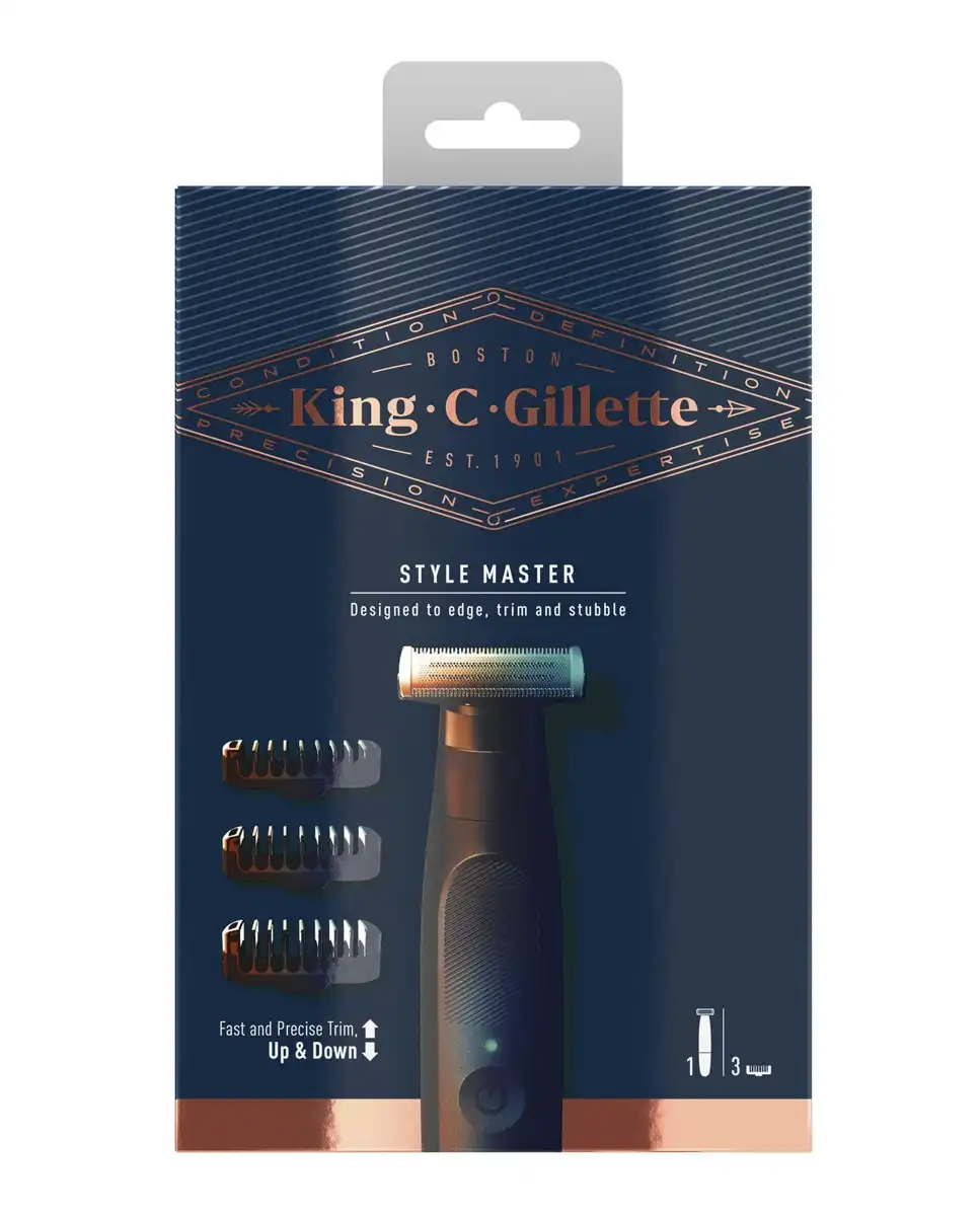 Gillette - Recortadora De Barba Sin Cable Style Master King C. - Gillette - Comparador de precios