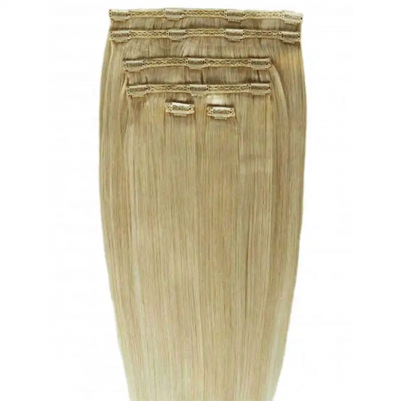 Gold24 - Extensiones Con Clip Gold24 #4 Marrón - 60 Cm Extensiones de cabello 1 pieces Marrón claro unisex - Gold24 - Comparador de precios
