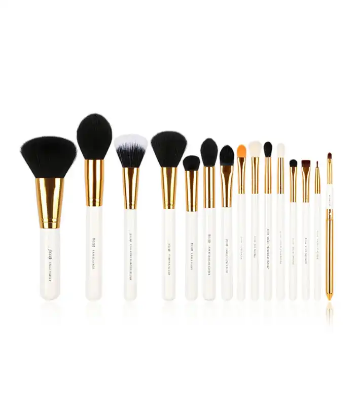 Jessup Beauty - Set de brochas 15 piezas - T103: White/Gold - Jessup Beauty - Comparador de precios