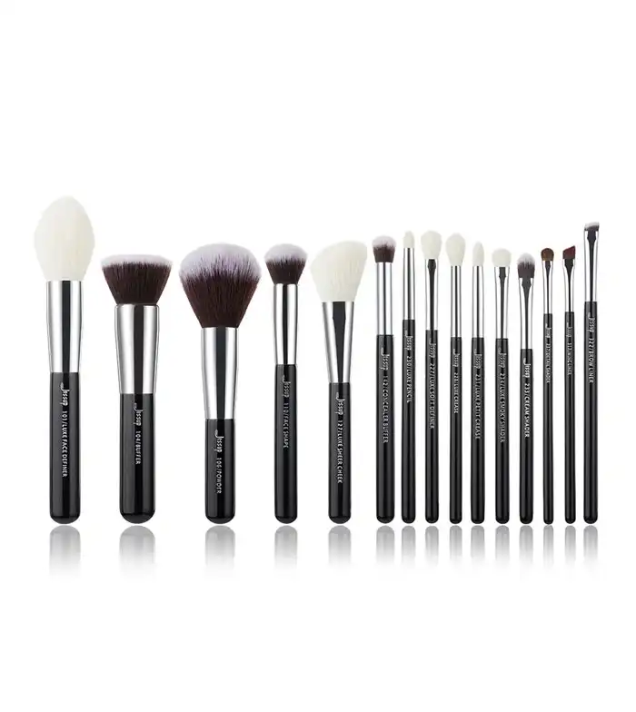 Jessup Beauty - Set de brochas 15 piezas - T180: Black/Silver - Jessup Beauty - Comparador de precios
