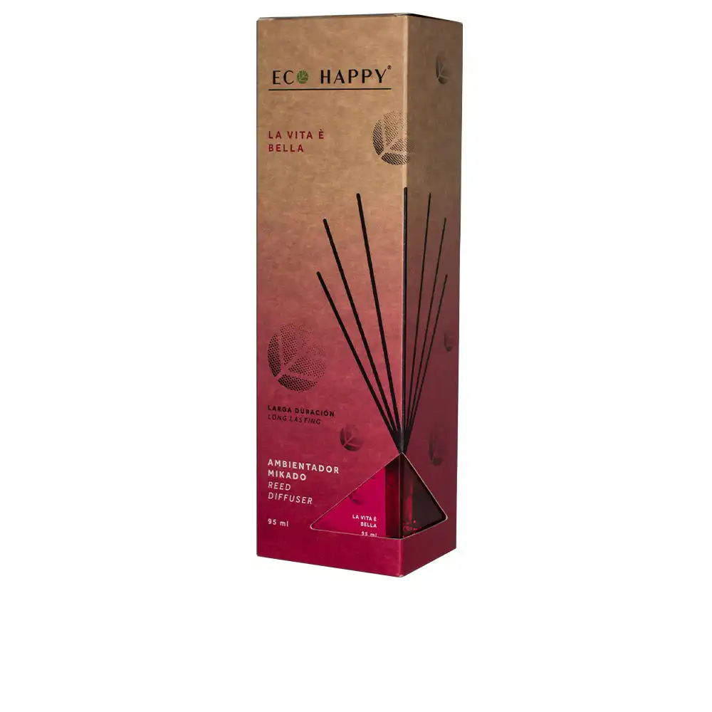 La Vita É Bella ambientador mikado 95 ml - Eco Happy - Comparador de precios