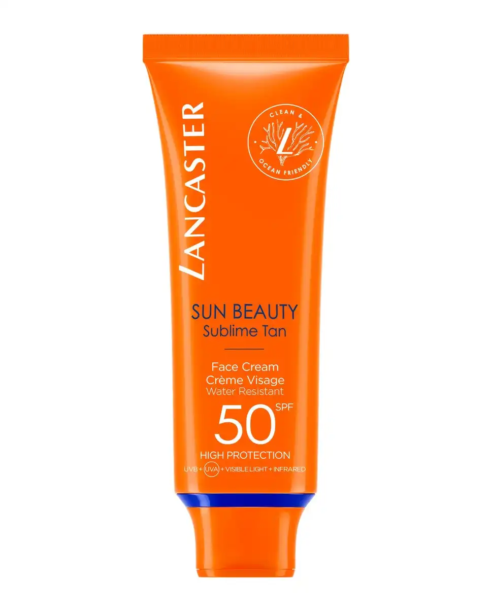 Lancaster - Crema Protector Solar Sun Beauty Face Cream SPF50 50 ml - Lancaster - Comparador de precios