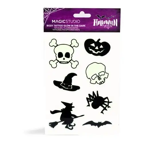 Magic Studio Halloween Stickers Glow In The Dark 1 und Tatuajes Brillantes - Magic Studio - Comparador de precios