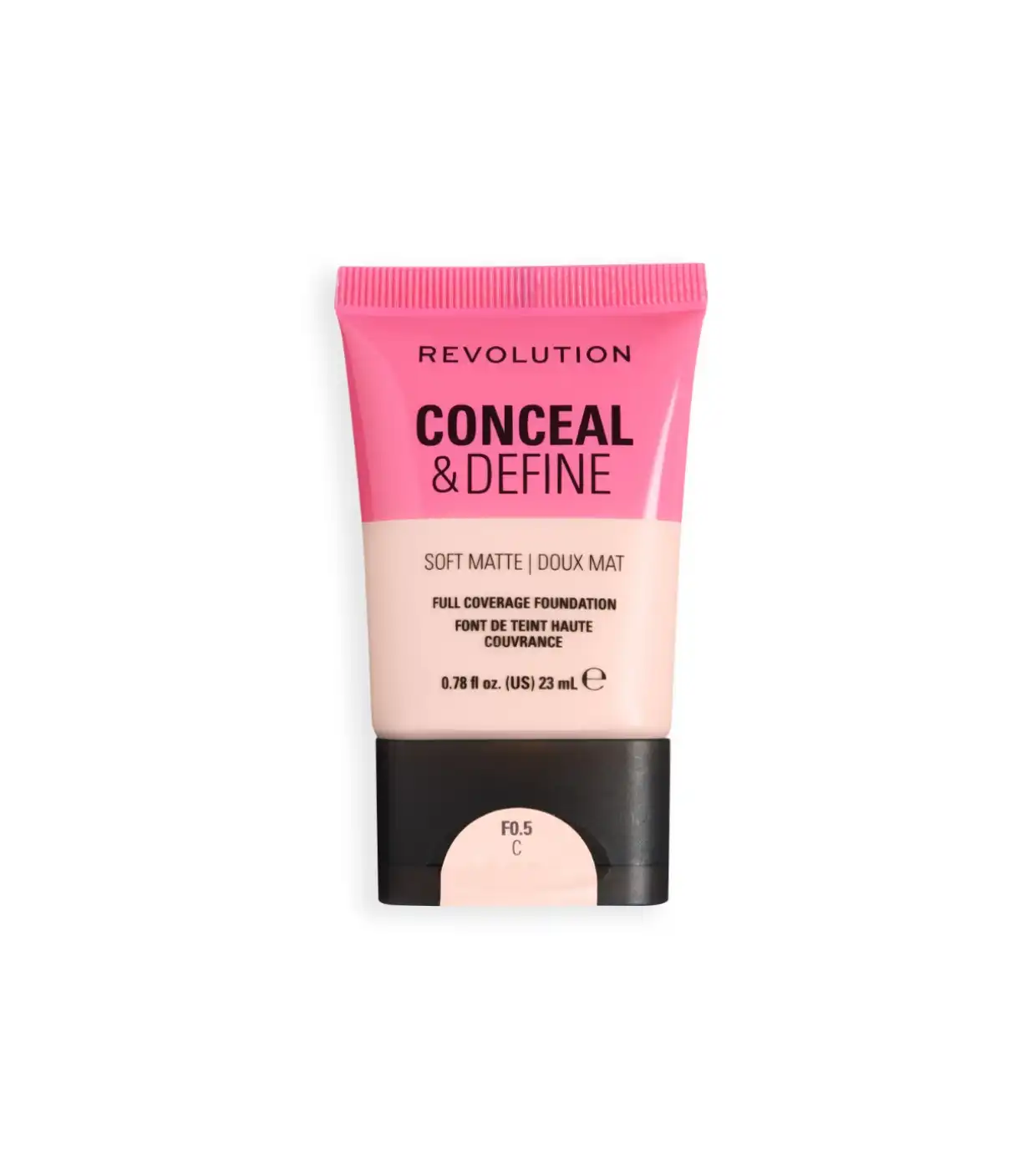 Makeup Revolution - Base de maquillaje Conceal & Define Soft Matte - F0.5C - Makeup Revolution - Comparador de precios
