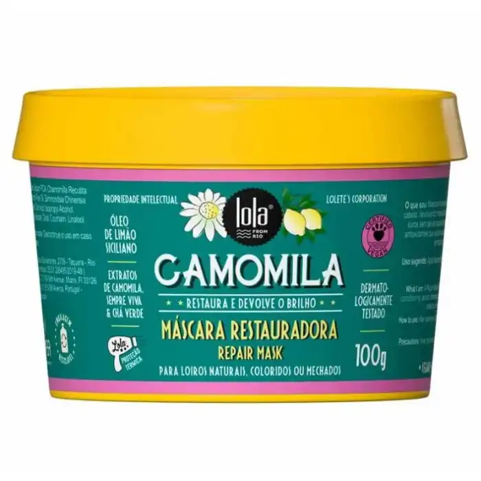 Mascara Restauradora Camomila - Lola Cosmetics - Comparador de precios