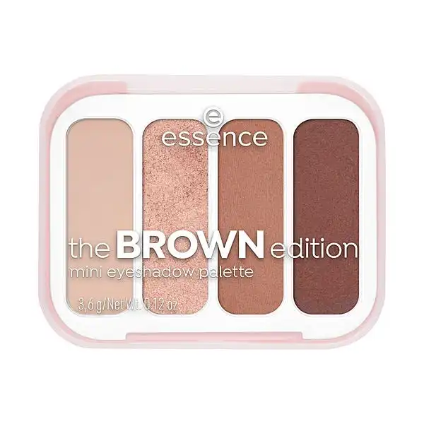 Mini Paleta De Sombras De Ojos The Brown Edition - ESSENCE - Comparador de precios