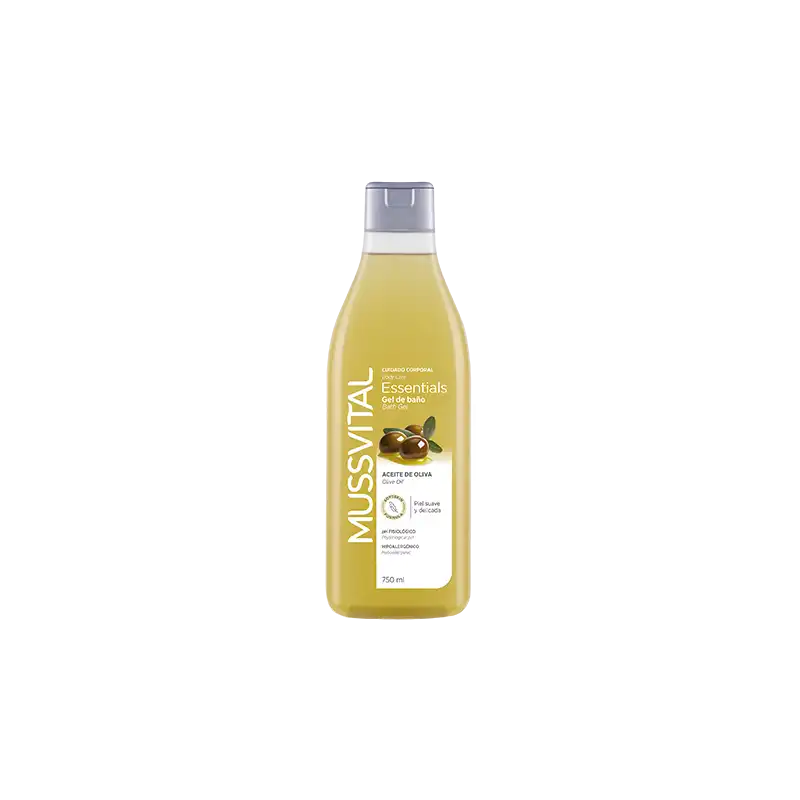 Mussvital Essentials Gel BaÑo Oliva 750ml - Mussvital - Comparador de precios