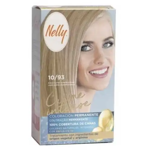Nelly - Creme Intense Tinte 10/93 Rubio Platino Marrón Dorado Tintes temporales 1 pieces unisex - Nelly - Comparador de precios
