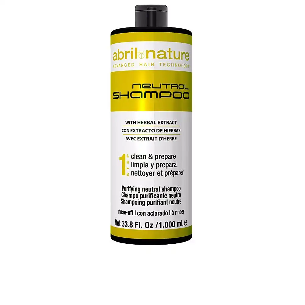 Neutral purifying neutral shampoo 1000 ml - Abril Et Nature - Comparador de precios