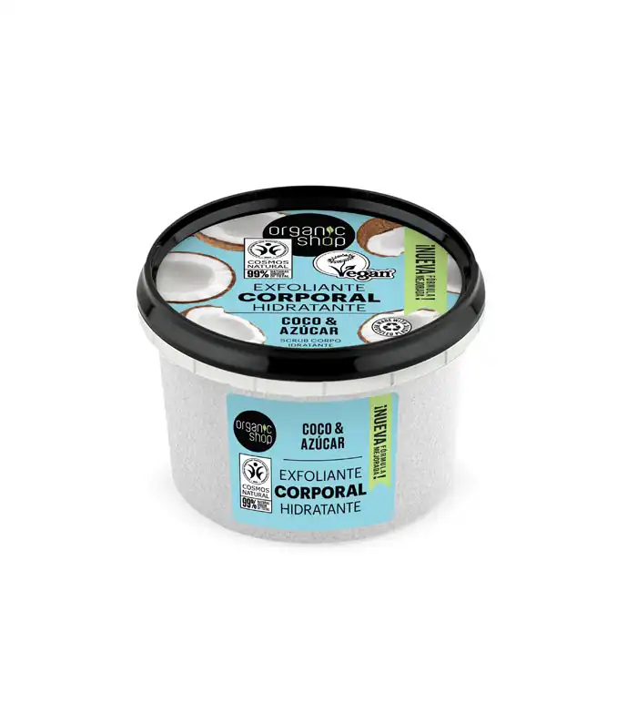 Organic Shop - Exfoliante corporal hidratante - Coco y Azúcar - Organic Shop - Comparador de precios