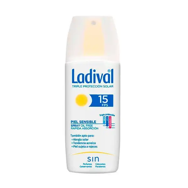 Piel Sensible Spray Oil Free Fps15 - LADIVAL - Comparador de precios
