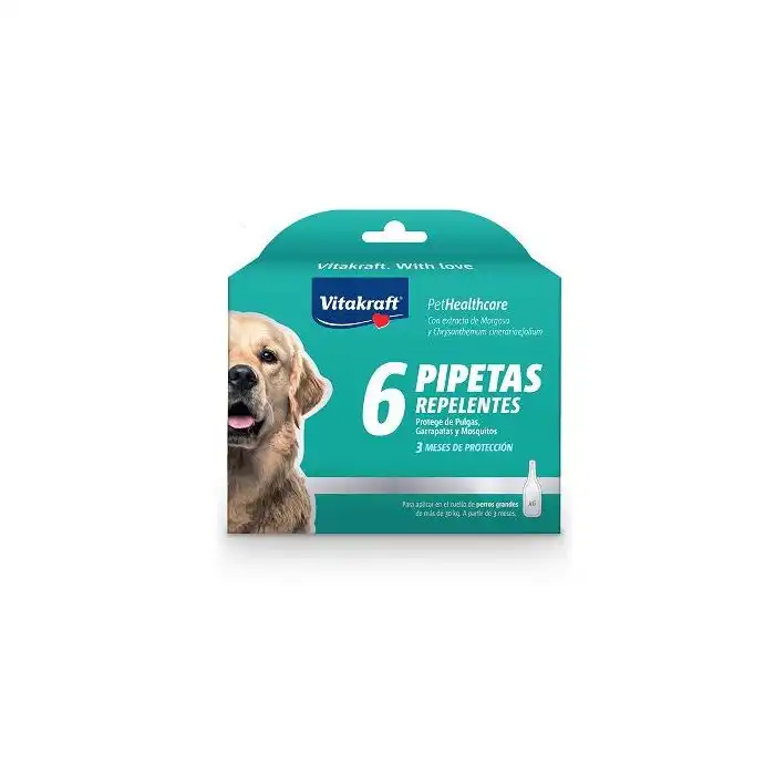 Pipeta Stop Parásitos Protección 3 Meses 2 ml - Vitakraft - Comparador de precios
