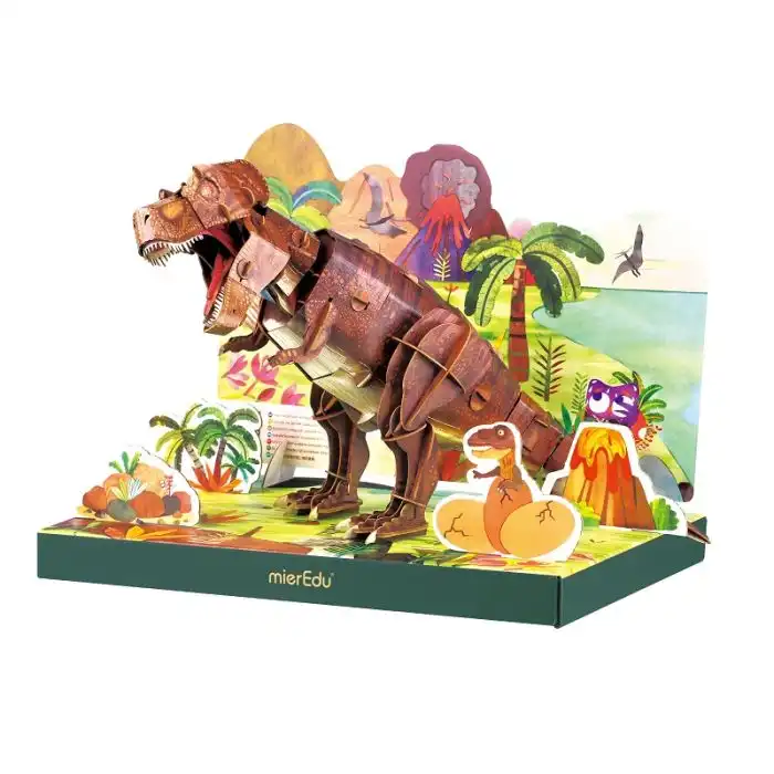 Puzzle Eco 3D Tyrannosaurus Rex - mier Edu - Comparador de precios