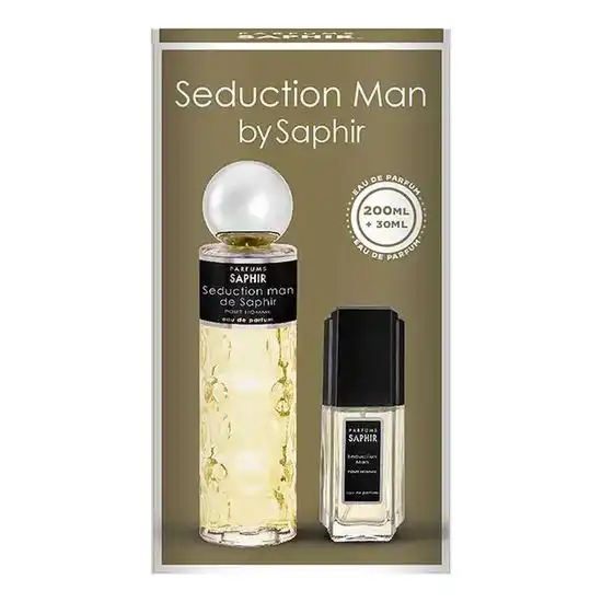 Saphir Seduction Man Edp Estuche 200 ml Eau de Parfum - SAPHIR - Comparador de precios