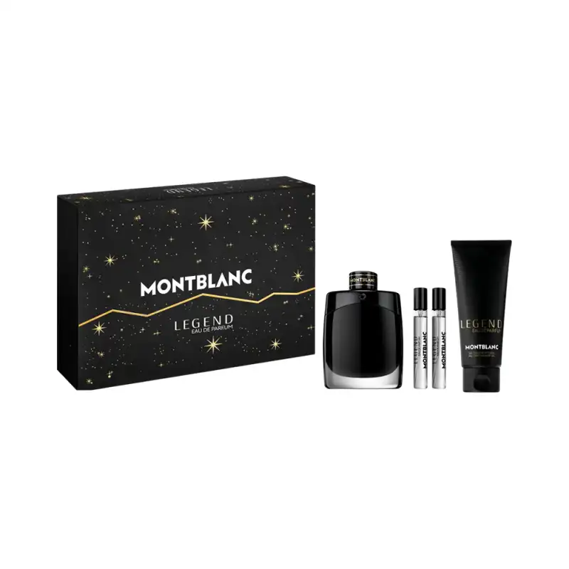Set Legend Eau De Parfum 100 Ml +2 X 7,5 Ml + Shower Gel - Montblanc - Comparador de precios