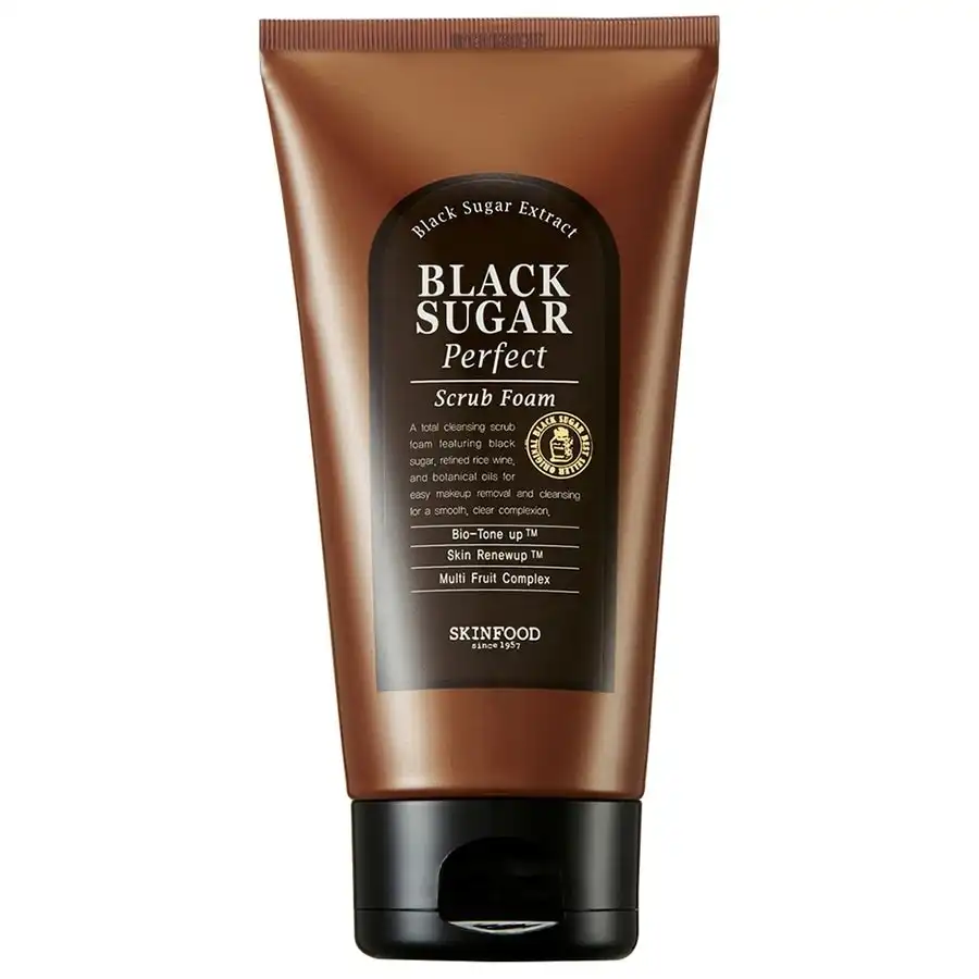 SKINFOOD - Black Sugar Perfect Scrub Foam Exfoliantes 180 ml unisex - Skinfood - Comparador de precios