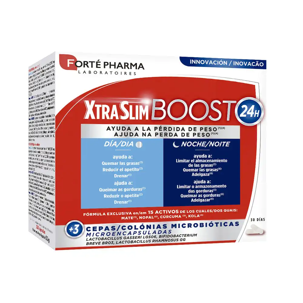 Xtraslim Boost 24 120 cápsulas - Forté Pharma - Comparador de precios