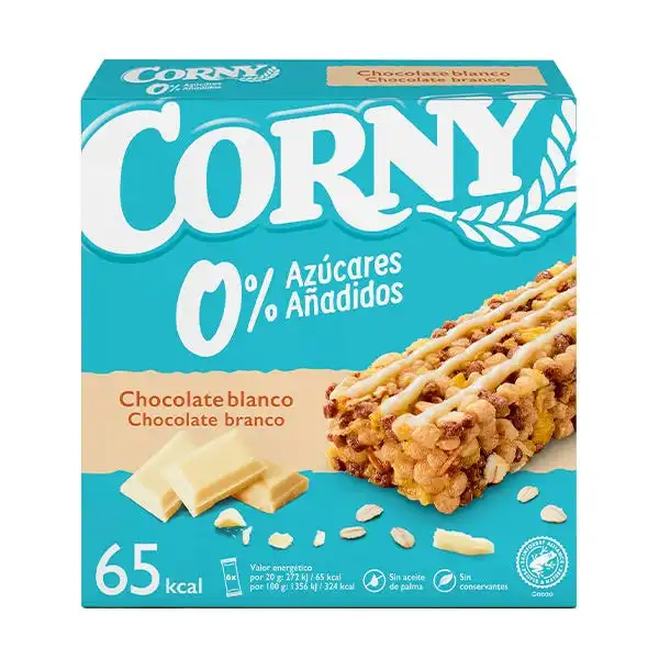 0% Chocolate Blanco - CORNY - Comparador de precios