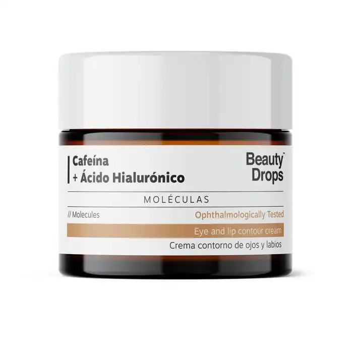 ¡25% DTO! Crema Contorno de Ojos y Labios con Cafeína y Ácido Hialurónico 50 ml - Beauty Drops - Comparador de precios