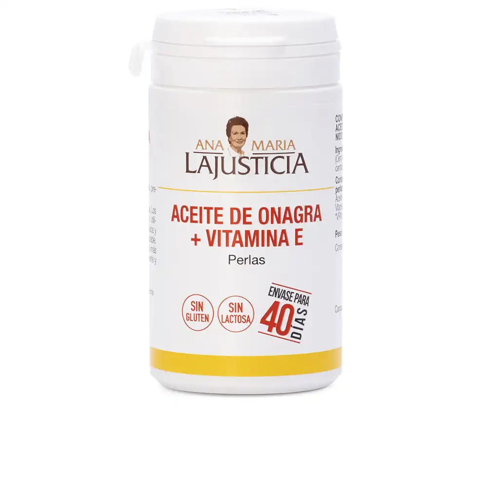 Aceite De Onagra + Vitamina E 80 perlas - ANA MARIA LA JUSTICIA - Comparador de precios