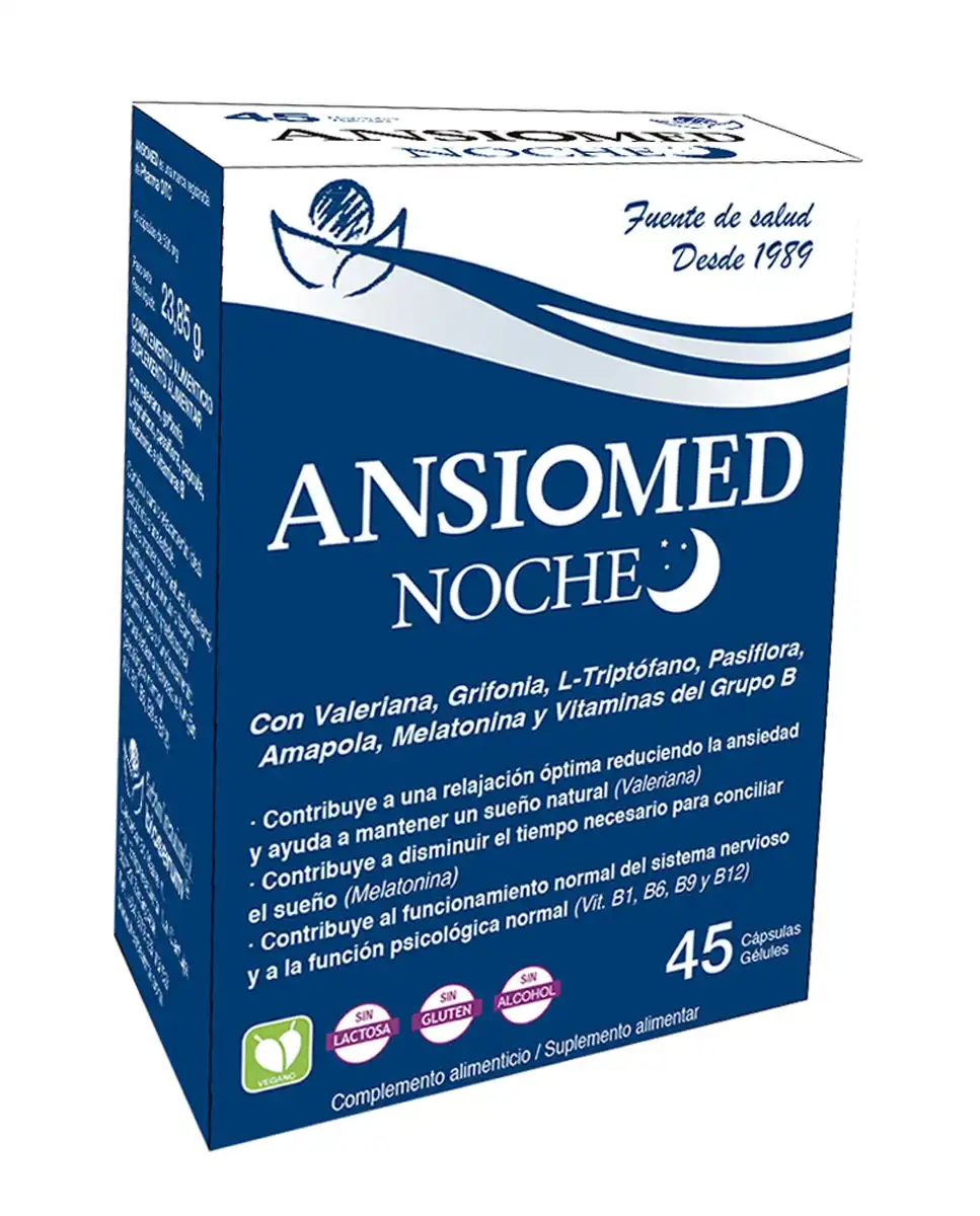 ANSIOMED - 45 Cápsulas Noche - ANSIOMED - Comparador de precios