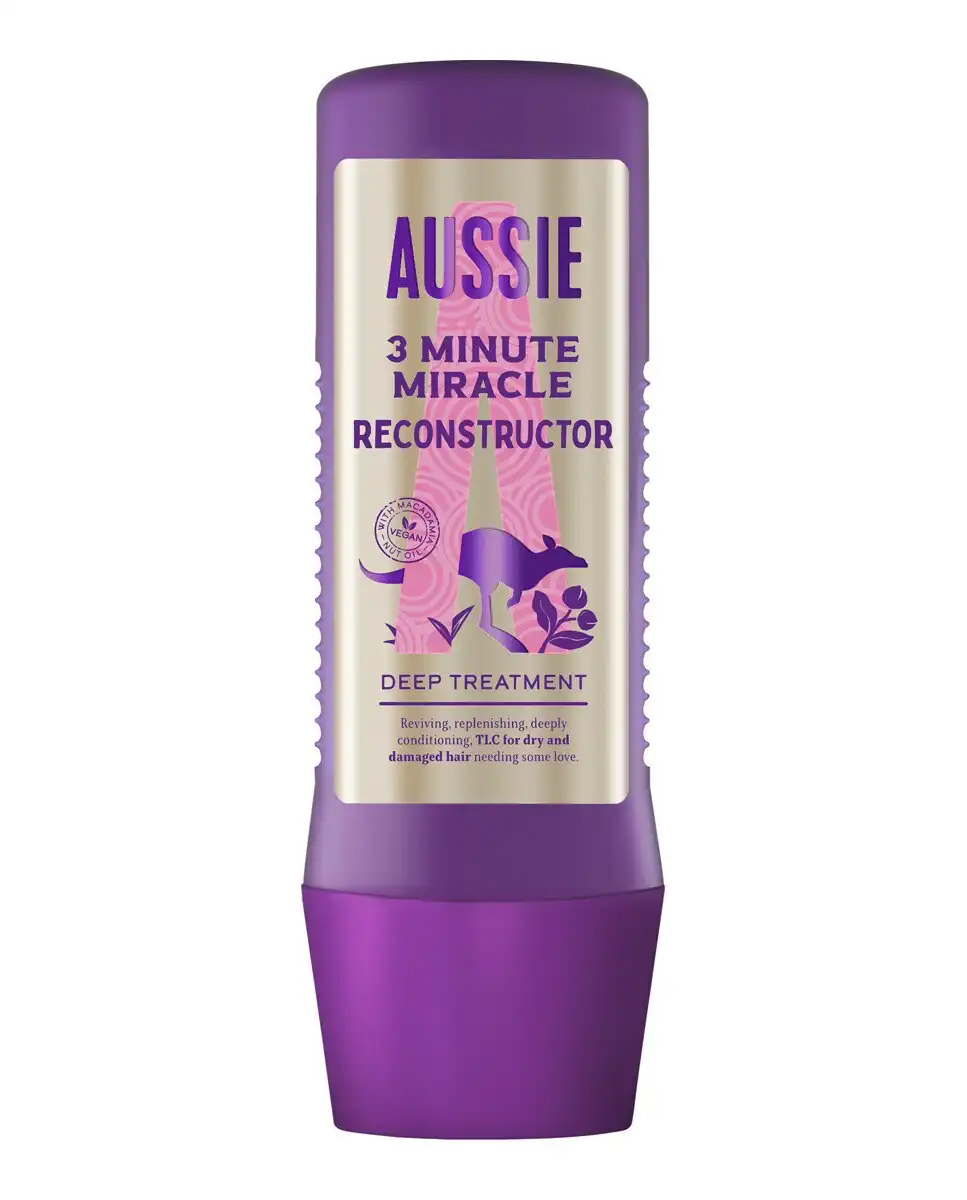 Aussie - Mascarilla Reconstructor 3 Minute Miracle Con Aceite De Nuez De Macadamia Australiana Para Cabello Dañado - Aussie - Comparador de precios