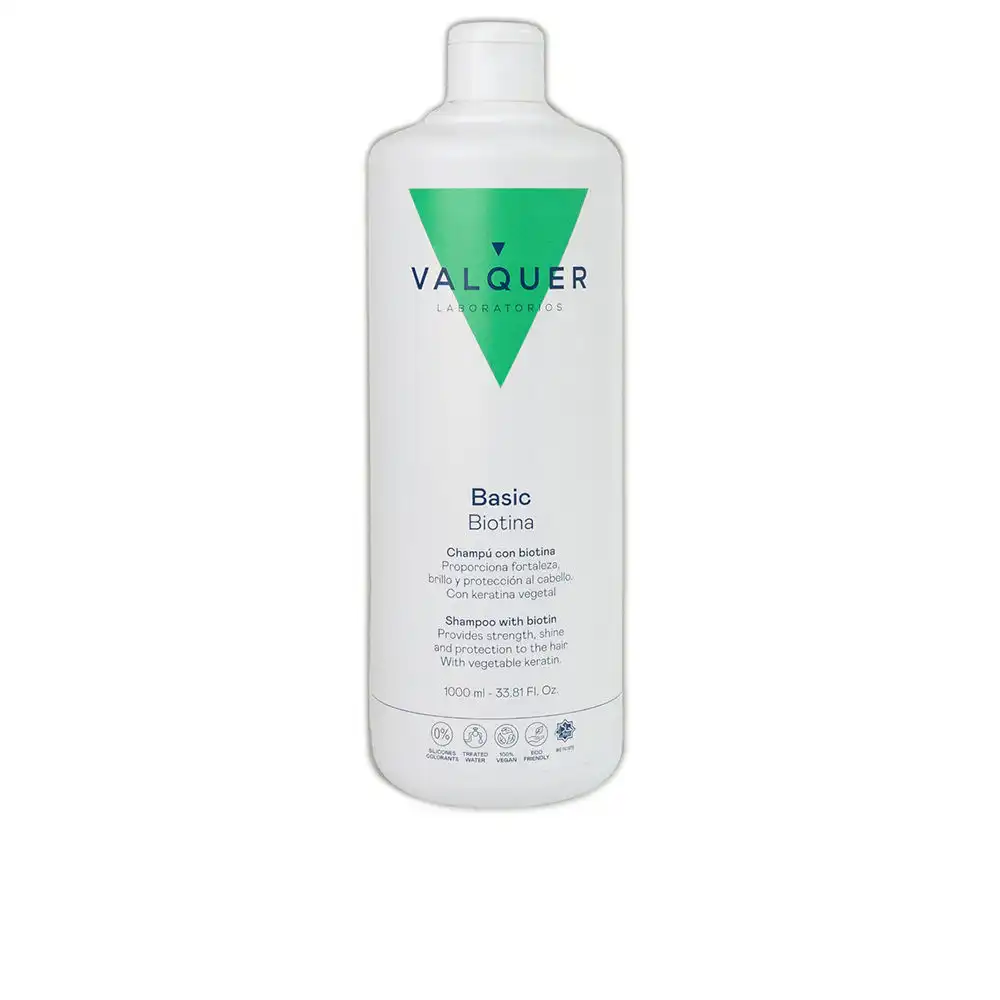 Basic Biotina champú con biotina 1000 ml - Valquer - Comparador de precios