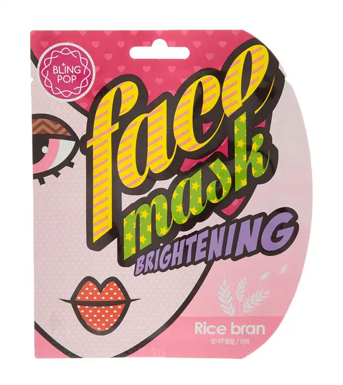 Bling Pop - Mascarilla facial iluminadora con Salvado de Arroz - Bling Pop - Comparador de precios