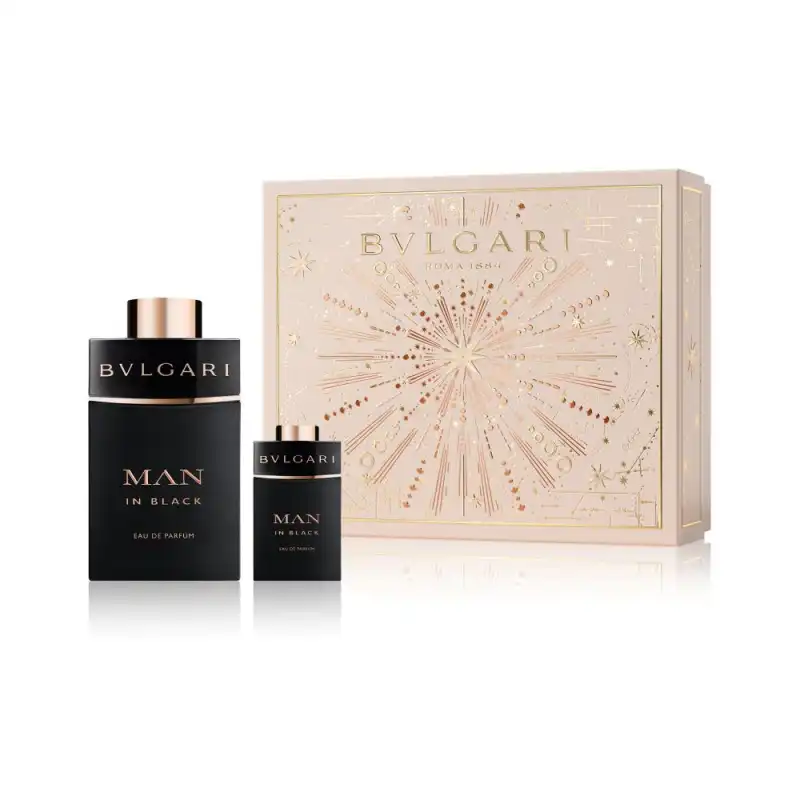 Bvlgari Man In Black Set Eau De Parfum 100 Ml + 15 Ml - Bvlgari - Comparador de precios