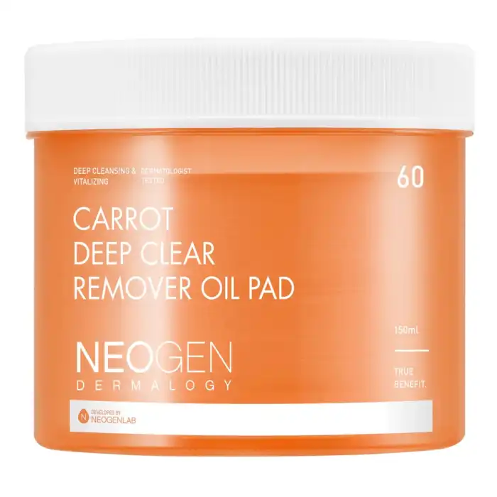 Carrot Deep Clear Almohadillas Desmaquillantes 150 ml - Neogen - Comparador de precios
