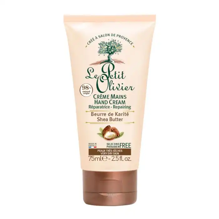 Crema de Manos Reparadora con Manteca de Karité 75 ml - Le Petit Olivier - Comparador de precios
