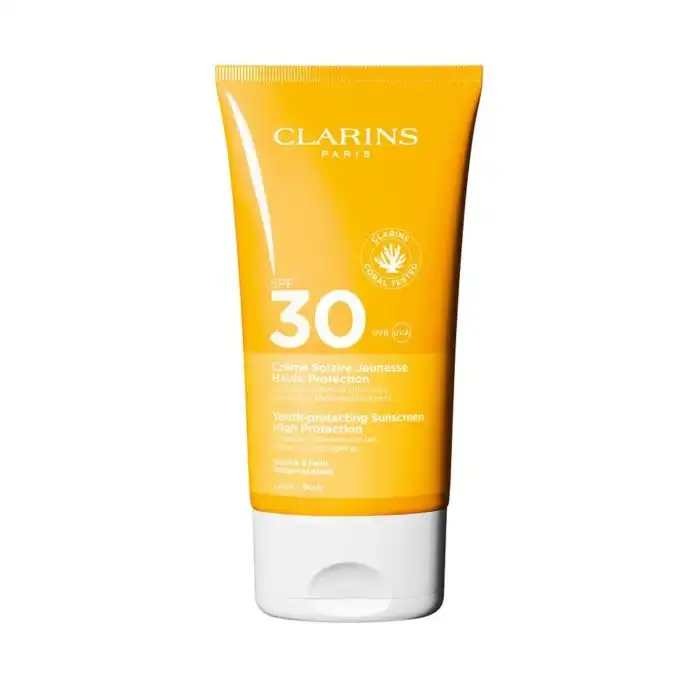 Crema Solar Antiedad Protección SPF 30 Cuerpo 150 ml - Clarins - Comparador de precios