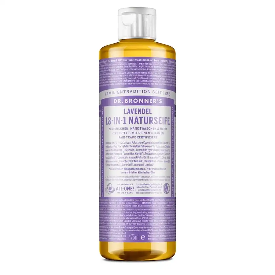 Dr. Bronner's - Lavender 18-in-1 Natural Jabones de manos 475 ml unisex - Dr. Bronners - Comparador de precios