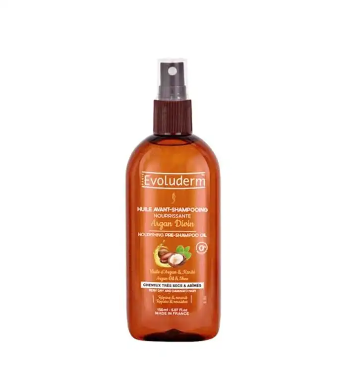 Evoluderm - Aceite nutritivo pre-champú Argan Divin - Cabello seco y dañado - Evoluderm - Comparador de precios