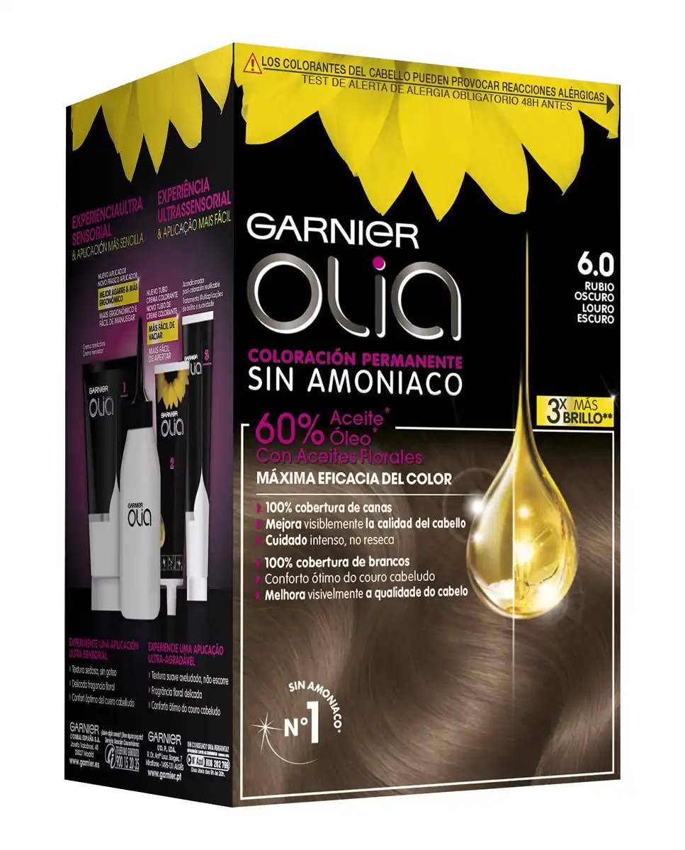 Garnier - Coloración Permanente Sin Amoniaco Olia - Garnier - Comparador de precios