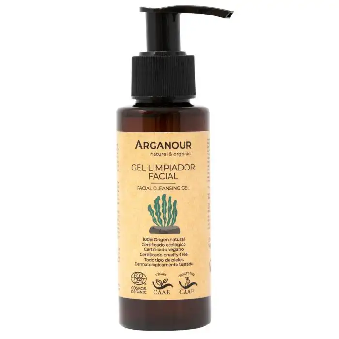 Gel Limpiador Facial Bio y Vegan 100 ml - Arganour - Comparador de precios
