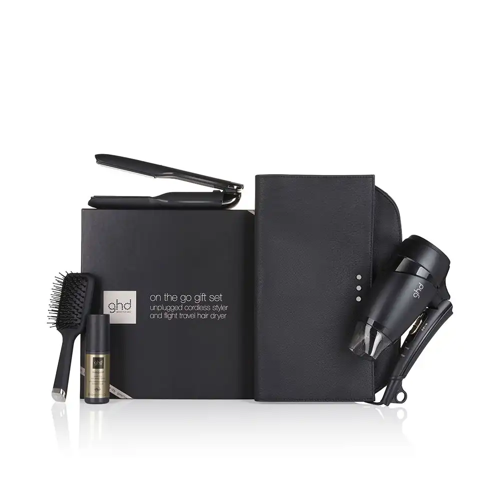 ghd set de viaje, plancha de pelo inalámbrica unplugged y Secador flight - GHD - Comparador de precios