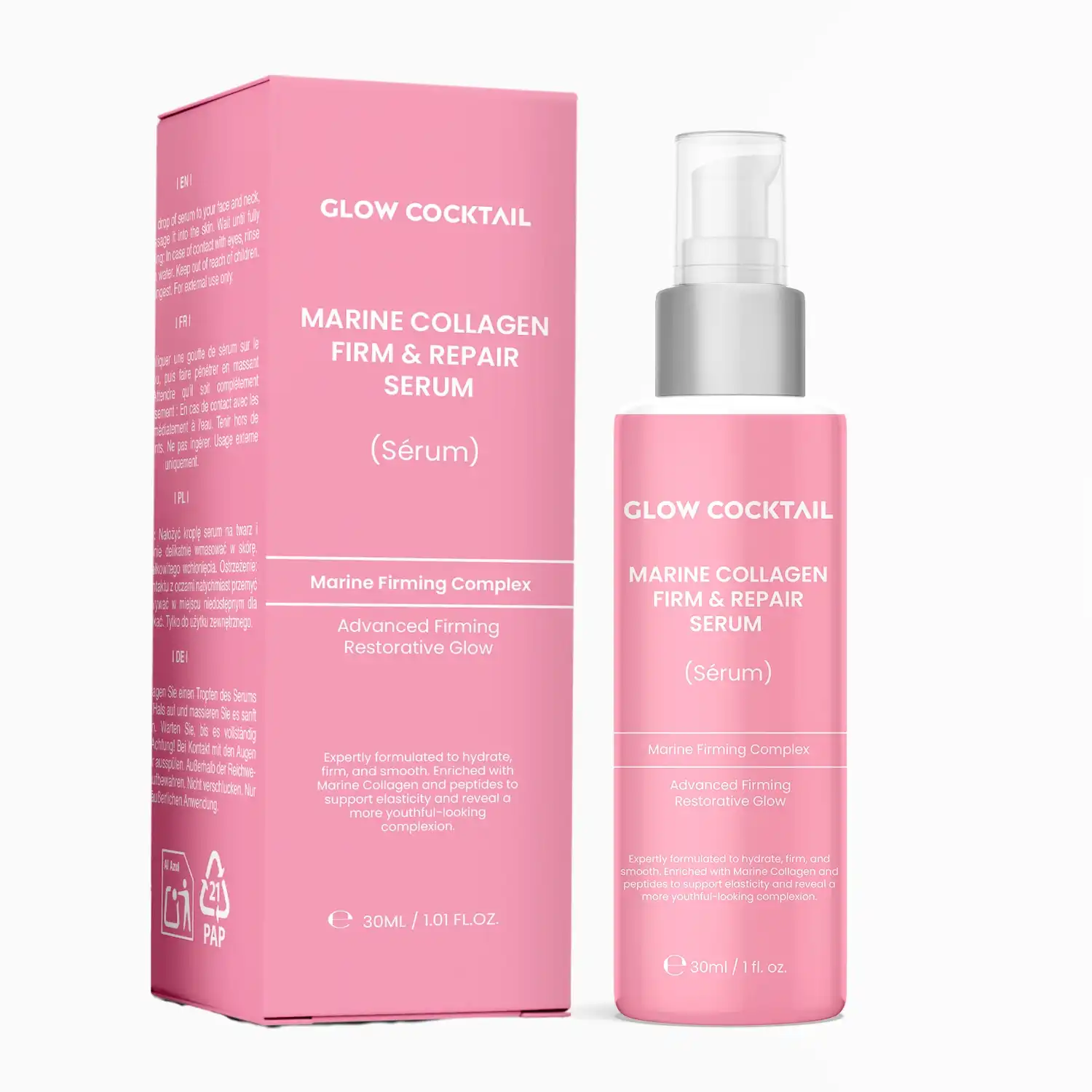 Glow Cocktail - Suero Reparador Firme Sérums con colágeno 30 ml female - Glow Cocktail - Comparador de precios