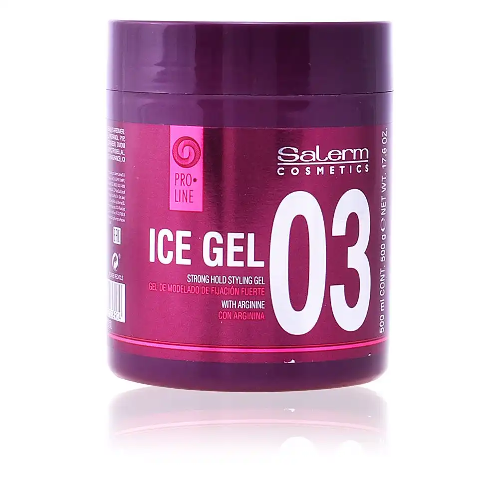 Ice Gel strong hold styling gel 500 ml - Salerm - Comparador de precios